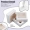 30 Kraft Paper Boxes with Window 4.13 x 4.13 x 1.18 Inch Candy Packaging, Small Gift Boxes, Soap holder, Mini Treat Packaging for Bakery Chocolate Jewelry Display(White)